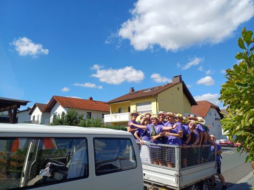 Abfahrt zum Dalles am Samstag